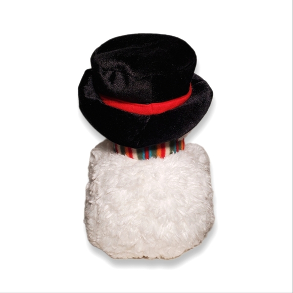 St. Nicolas Square Holiday Snowman Toy Stuffed Animal Decorative Xmas Decor - Picture 4 of 12